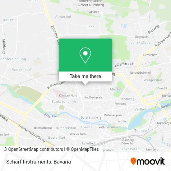 Scharf Instruments map