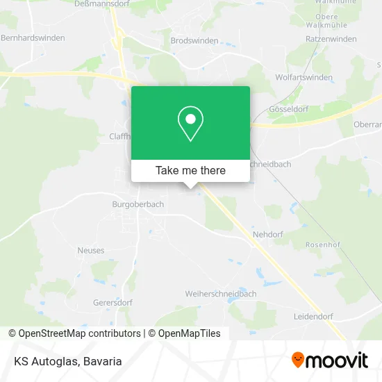 KS Autoglas map