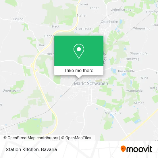 Station Kitchen map