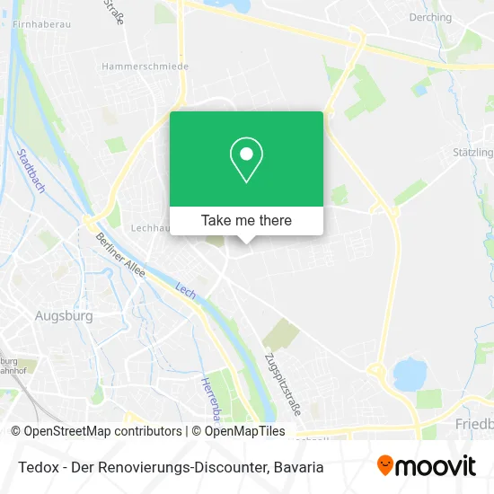 Tedox - Der Renovierungs-Discounter map