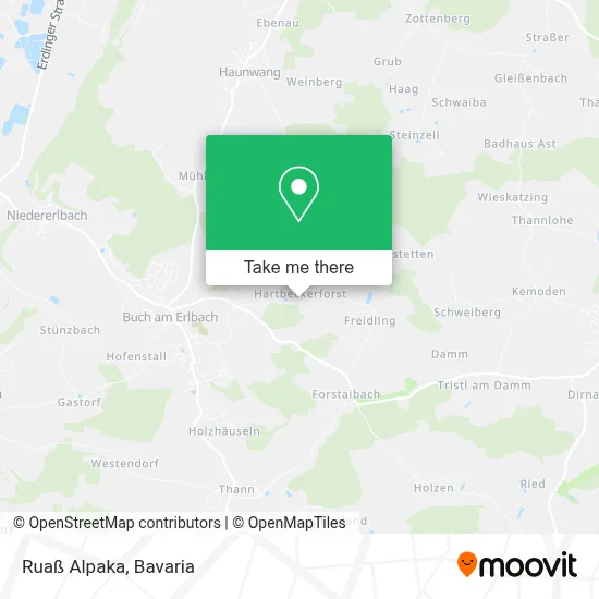 Ruaß Alpaka map
