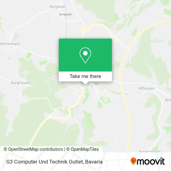 G3 Computer Und Technik Outlet map