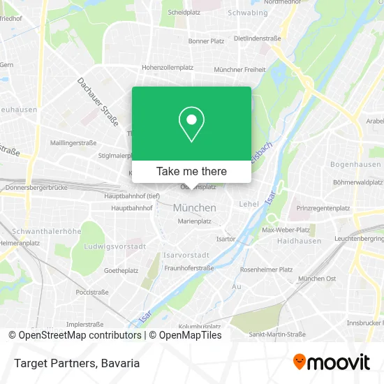 Target Partners map