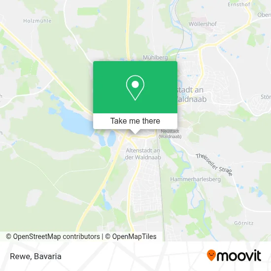 Rewe map