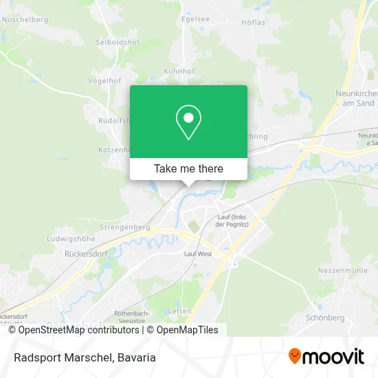 Radsport Marschel map