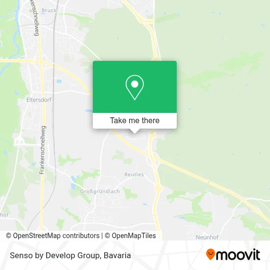Senso by Develop Group map