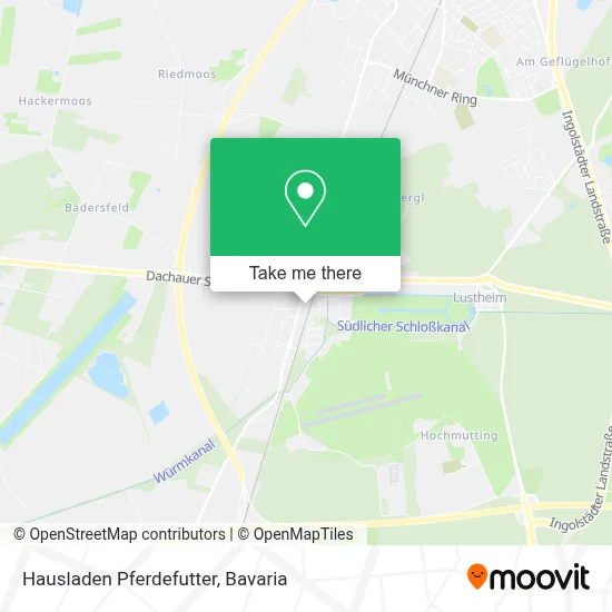 Hausladen Pferdefutter map