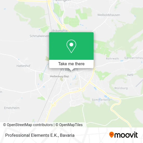 Professional Elements E.K. map