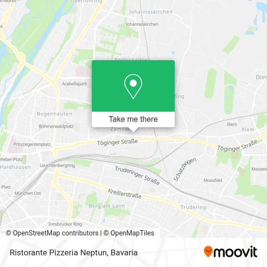 Ristorante Pizzeria Neptun map