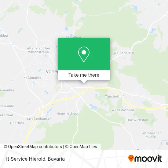 It-Service Hierold map