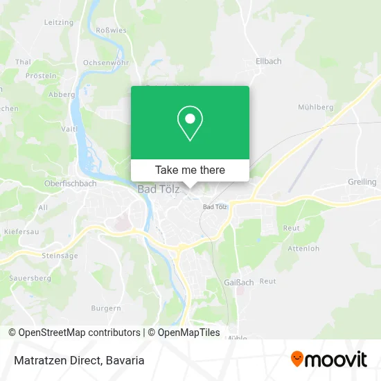 Matratzen Direct map