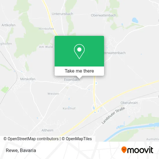 Rewe map