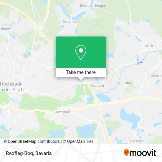 Redflag-Bbq map