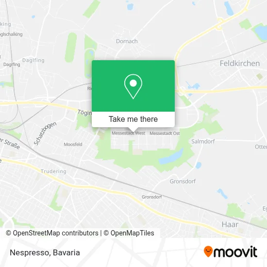 Nespresso map