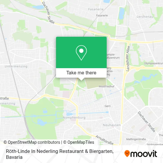 Röth-Linde In Nederling Restaurant & Biergarten map