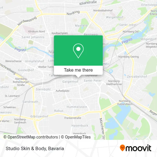 Studio Skin & Body map