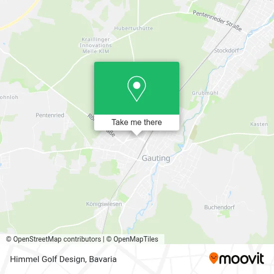 Himmel Golf Design map