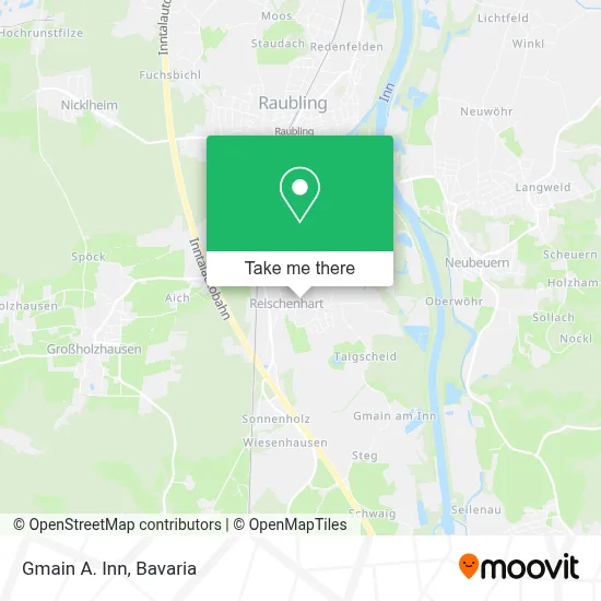 Gmain A. Inn map