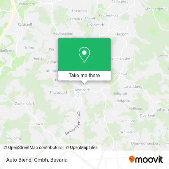 Auto Biendl Gmbh map