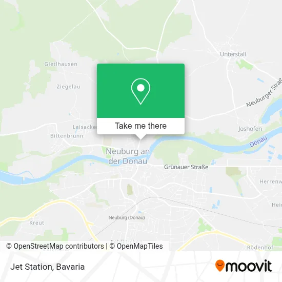Jet Station map