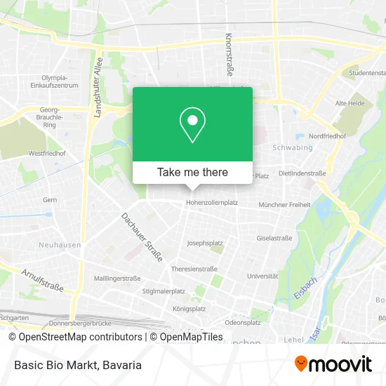 Basic Bio Markt map