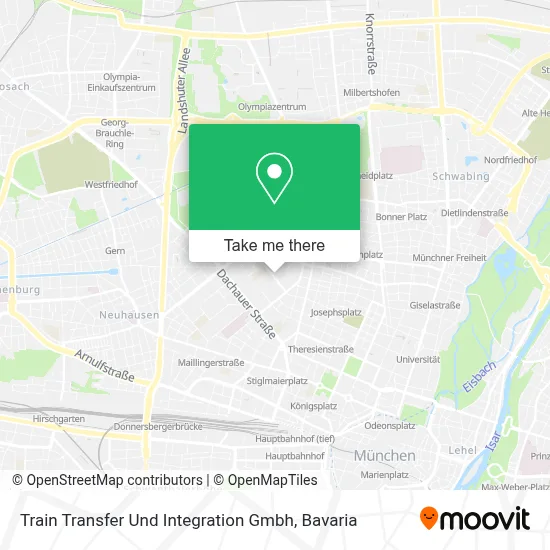 Train Transfer Und Integration Gmbh map