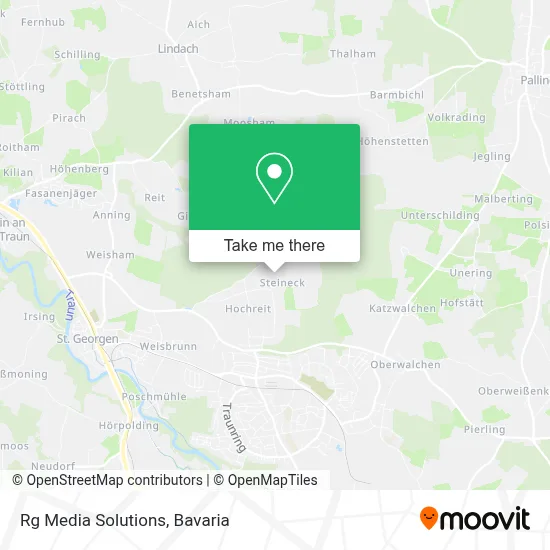 Rg Media Solutions map