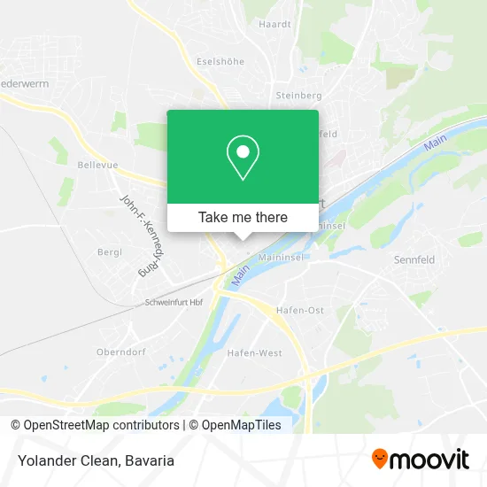 Yolander Clean map