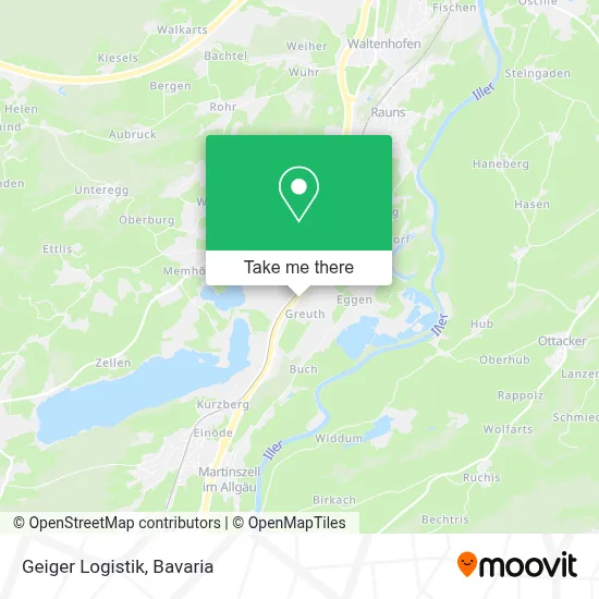 Geiger Logistik map