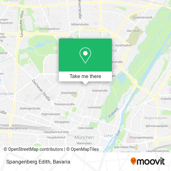 Spangenberg Edith map