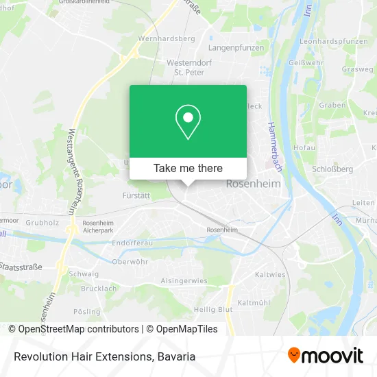 Revolution Hair Extensions map