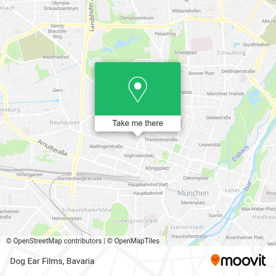 Dog Ear Films map