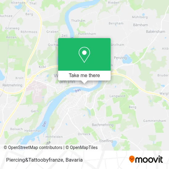 Piercing&Tattoobyfranze map