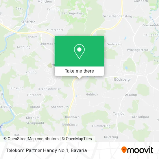Telekom Partner Handy No 1 map