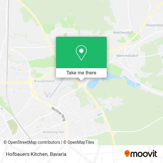 Hofbauers Kitchen map