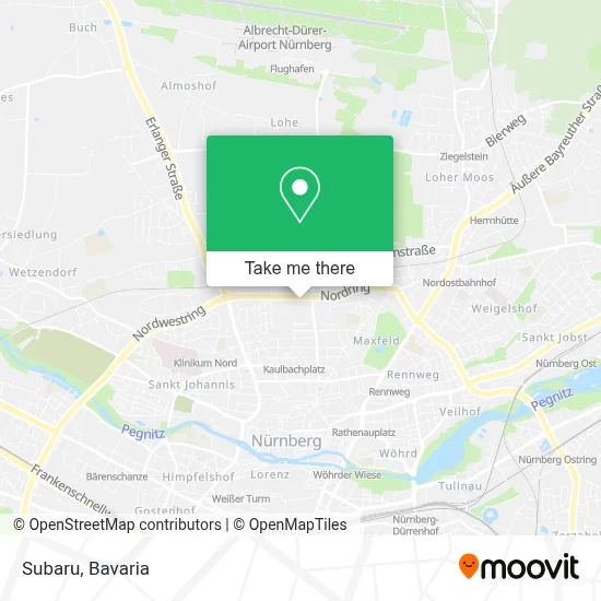 Subaru map