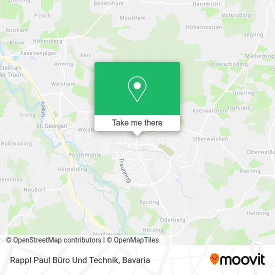 Rappl Paul Büro Und Technik map