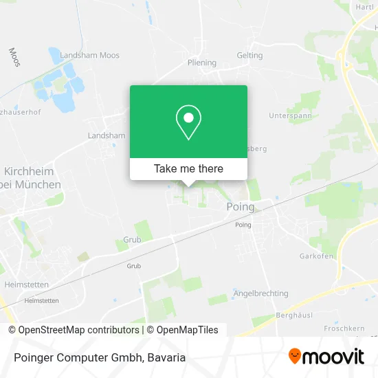 Poinger Computer Gmbh map