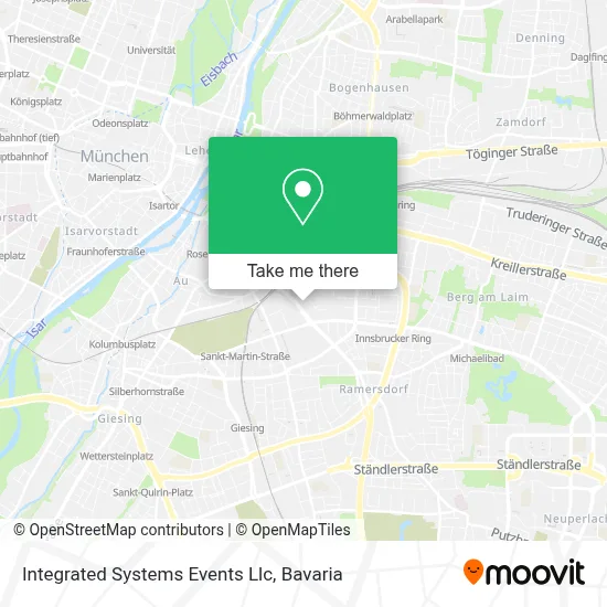 Integrated Systems Events Llc map