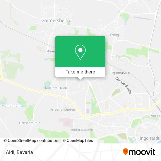 Aldi map