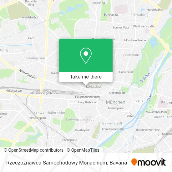 Rzeczoznawca Samochodowy Monachium map