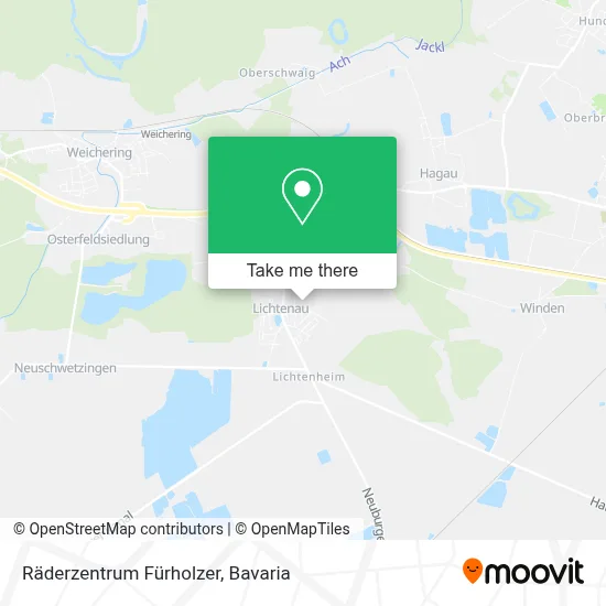 Räderzentrum Fürholzer map