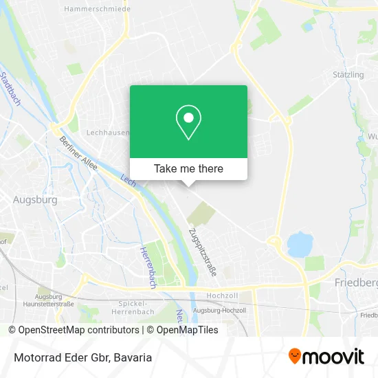 Motorrad Eder Gbr map