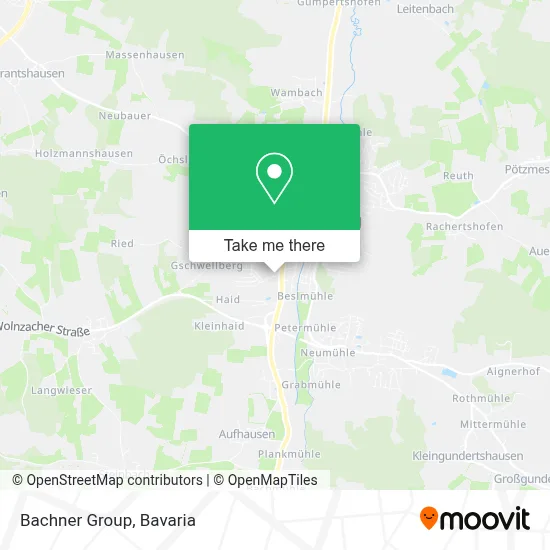 Bachner Group map