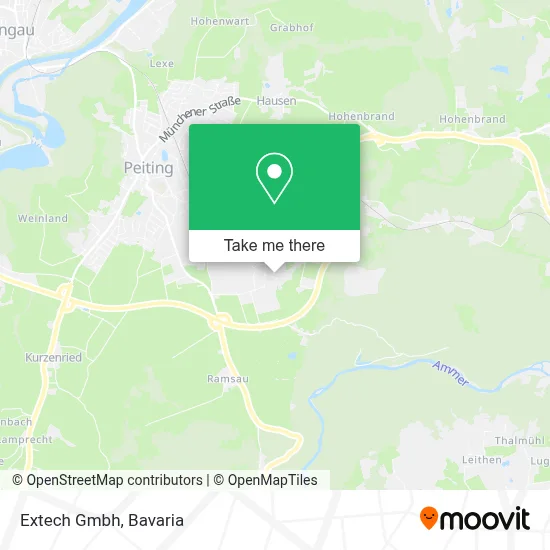 Extech Gmbh map