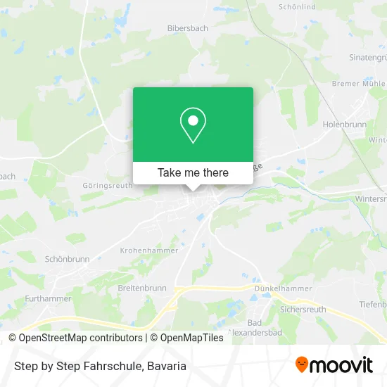 Step by Step Fahrschule map