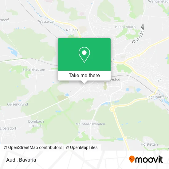 Audi map