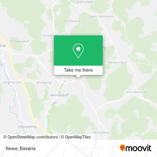 Rewe map