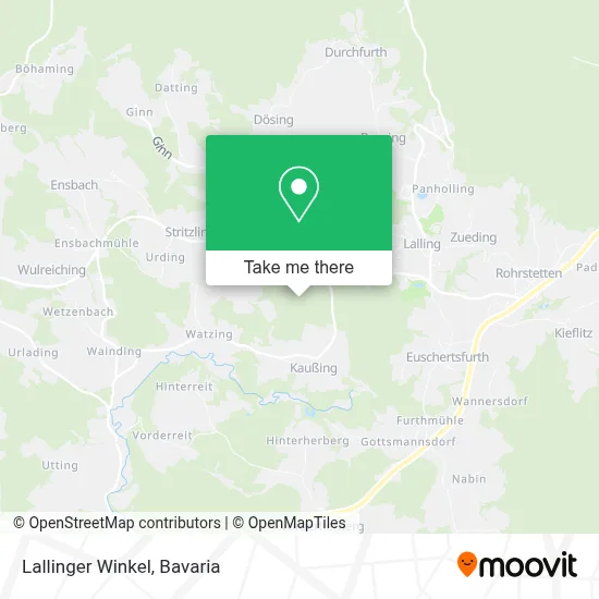 Lallinger Winkel map
