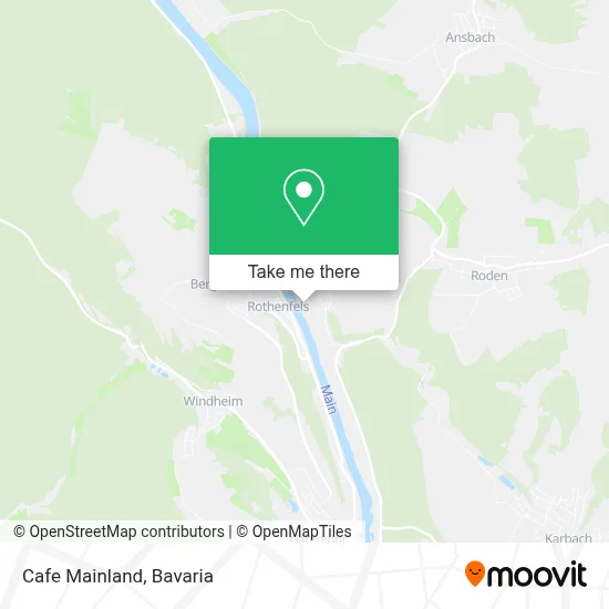 Cafe Mainland map